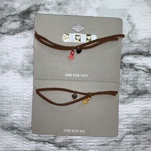 NEW! BFF Charm Friendship Bracelets Set of TWO!